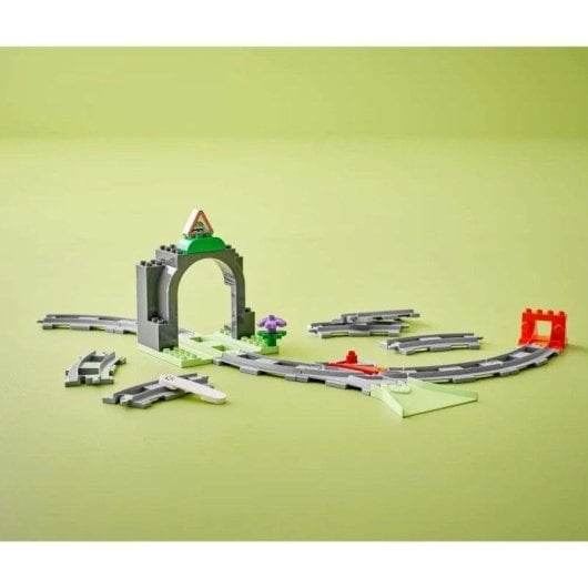 LEGO Duplo Mi Cidade Set Expansão Túnel e Trilhos de Trem 10425 20 peças