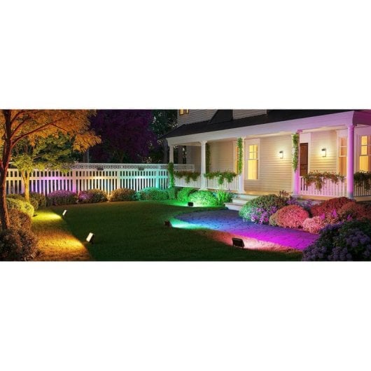 Intelligente Gartenbeleuchtung Govee H8057 LED WiFi Bluetooth Schwarz 16 Mio Farben