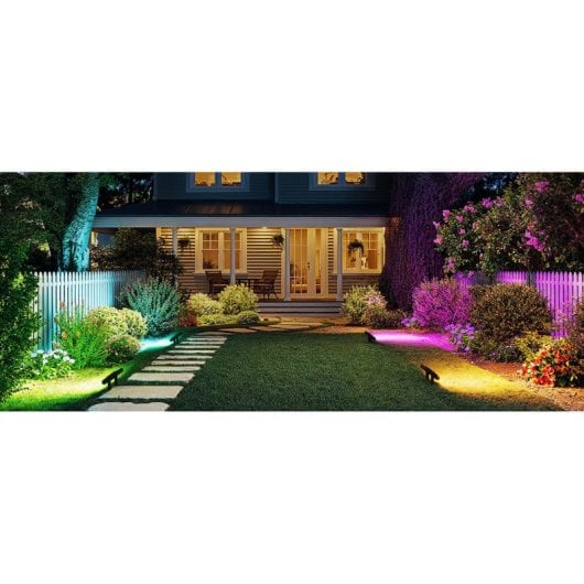 Intelligente Gartenbeleuchtung Govee H8057 LED WiFi Bluetooth Schwarz 16 Mio Farben