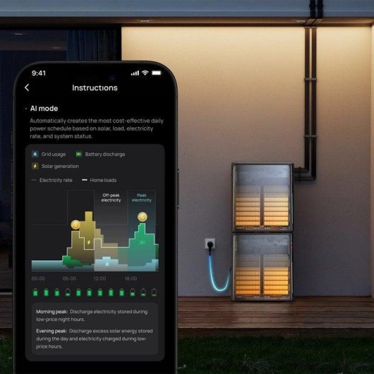 Estación de energía EcoFlow STREAM Ultra X 3840Wh 2 puertos AC Batería LiFePO4 IP65 Pantalla LCD