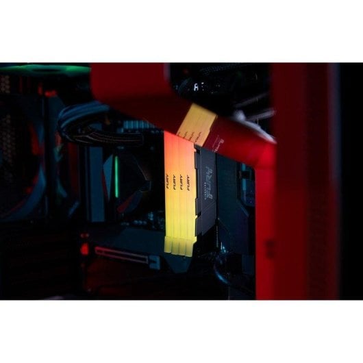 Kingston FURY Renegade RGB Memória RAM 16GB DDR4 3600MHz CL16 Intel XMP Preta