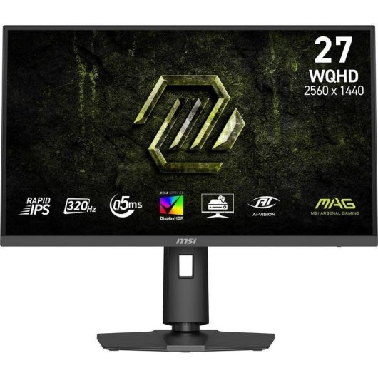 Monitor MSI MAG 274QPF X32 27" Quad HD 320Hz Rapid IPS HDR400 0,5ms
