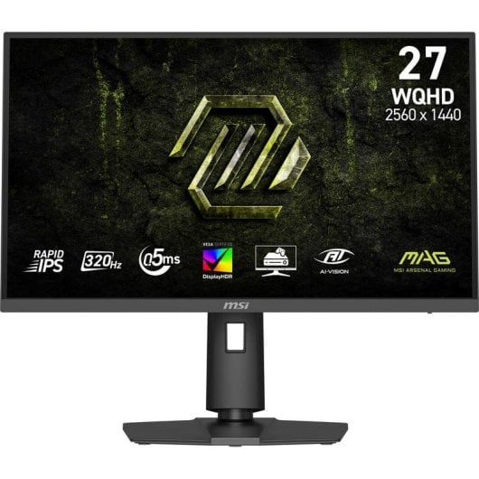 Monitor MSI MAG 274QPF X32 27" QuadHD 320Hz Rapid IPS HDR1000 0,5ms