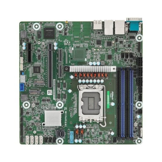 Placa Base Asrock Z890D4U Intel Z890 LGA 1851 DDR5 Micro ATX Sin Wifi RAID Server