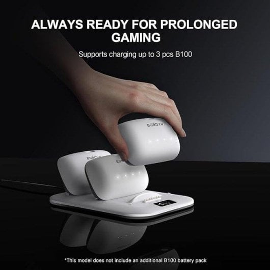 Station de charge BOBOVR B100 BD3 3 ports 30 W affichage digital