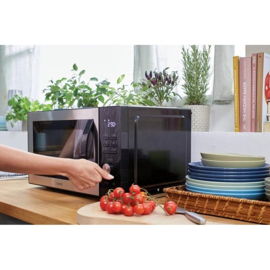 Microondas Candy ESSENZA CMCA29EDLB/ST 29 Litros 1000W Grill Pantalla Acero