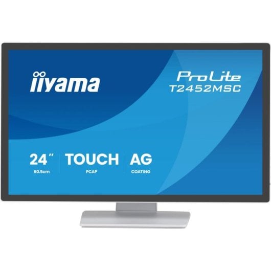 Écran PC iiyama ProLite T2452MSC-W1AG 24" Full HD 100Hz IPS Tactile Haut-parleurs