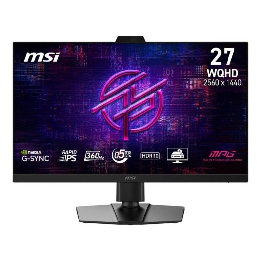 Monitor MSI MPG 272QRF X36 27" Quad HD 360Hz Rapid IPS G-SYNC HDR10 0,5ms