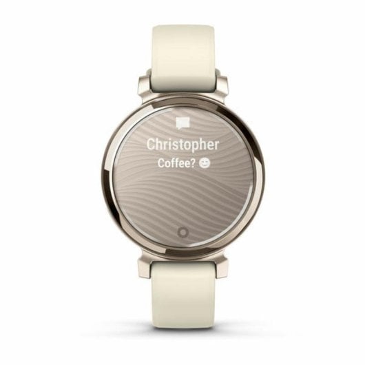 Garmin Lily 2 Bluetooth GPS 35mm Écran Digital Verre Gorilla Gold Cream Taille Unique Étanche Pulsomètre