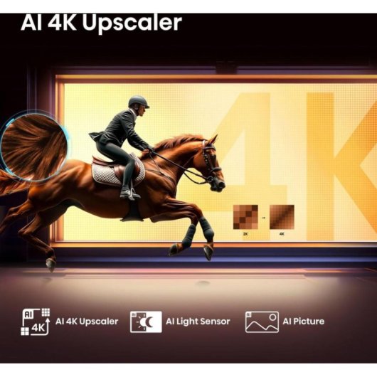 TV Hisense QLED 58E7Q 58" 4K Ultra HD Smart TV WiFi Dolby Vision