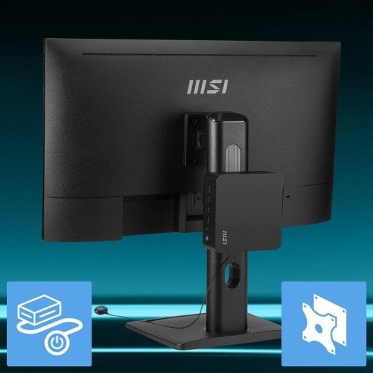 Mini PC MSI Cubi Z AI 8M AMD Ryzen 7 8845HS 16GB 1TB SSD Windows 11 Pro Wi-Fi 6E