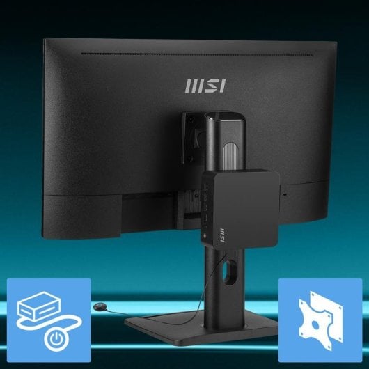 MSI Cubi Z AI 8M AMD Ryzen 5 16GB 512GB SSD Windows 11 Pro Mini PC Wi-Fi 6E