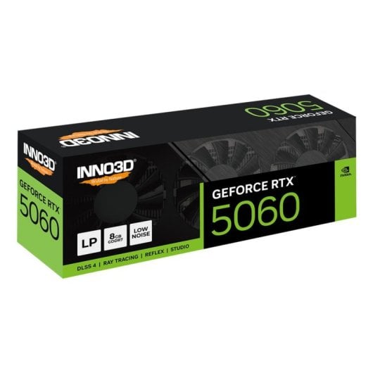 Tarjeta Gráfica Inno3D GeForce RTX 5060 8GB GDDR7 Reflex 2 RTX AI DLSS4
