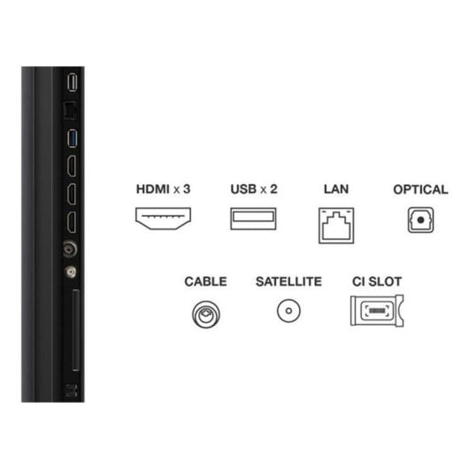 TV TCL QD-Mini LED 55C6KS 55" 4K Ultra HD Smart TV Google TV HDR10