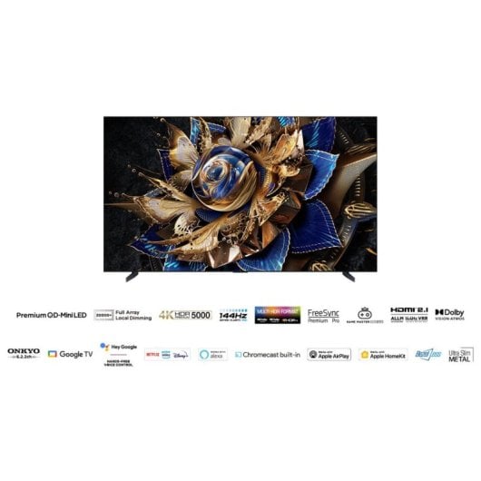 TV TCL Mini LED X95 115X955 Max 115" 4K Ultra HD Smart TV WiFi Dolby Vision