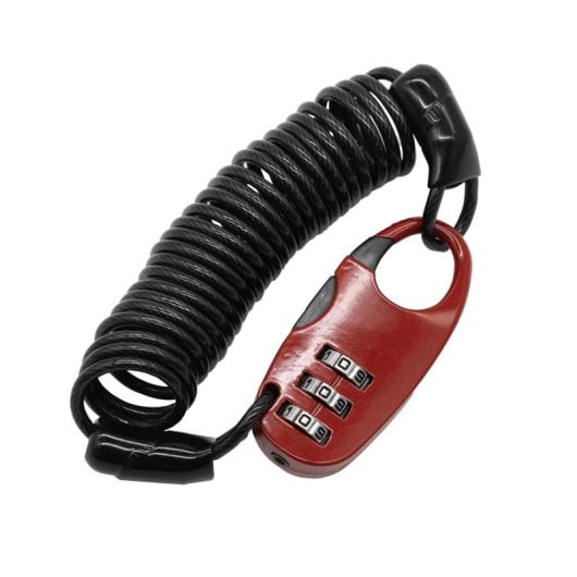 Candado De Cable Con Contraseña - 1,5m Aca-008