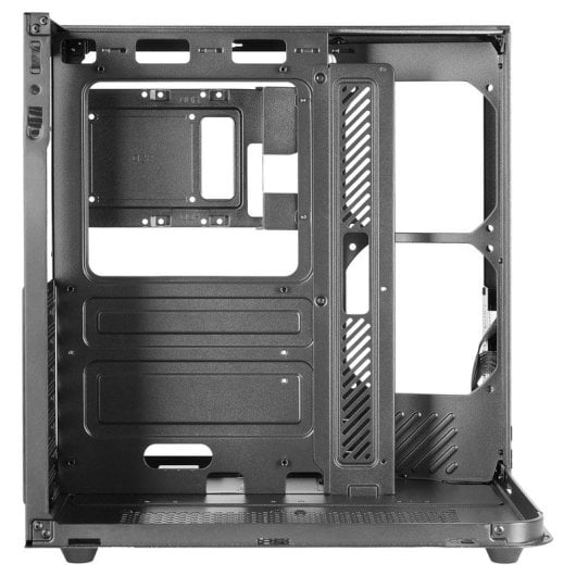Boîtier gaming ATX Mars Gaming McInfiniolite avec panneau supérieur en verre trempé, double caméra, noir
