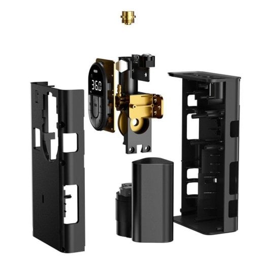 Compresor Baseus Energy Source bomba inflado automática 2500 mAh LED negro