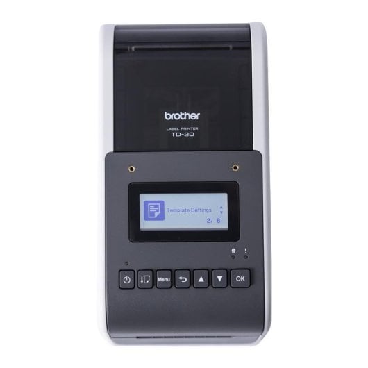 Etikettendrucker Thermodirekt WLAN Ethernet USB Brother TD-2350D300 mit LCD und Bluetooth