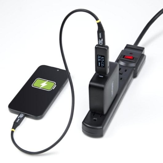 Tester alimentazione Startech USBC-PWRTESTER 240W USB-C display retroilluminato