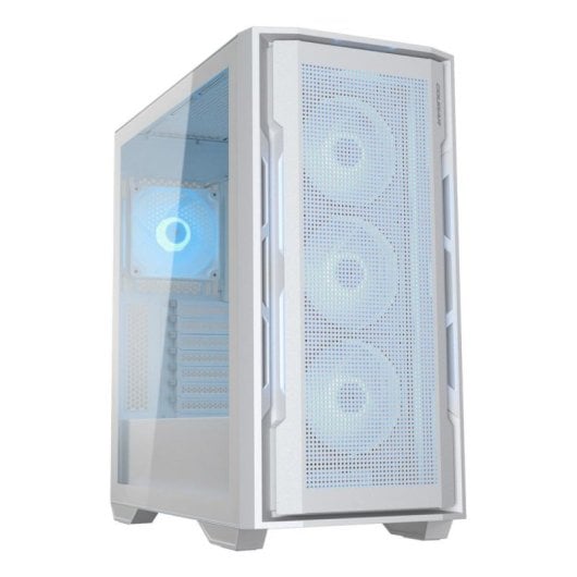 Boîtier Cougar CGR-5C78W-RGB Uniface RGB Midi Tower Blanc verre trempé USB-C RGB Gaming