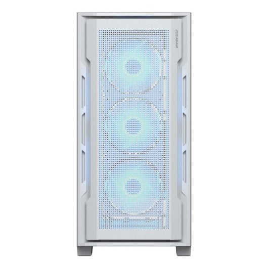 Boîtier Cougar CGR-5C78W-RGB Uniface RGB Midi Tower Blanc verre trempé USB-C RGB Gaming
