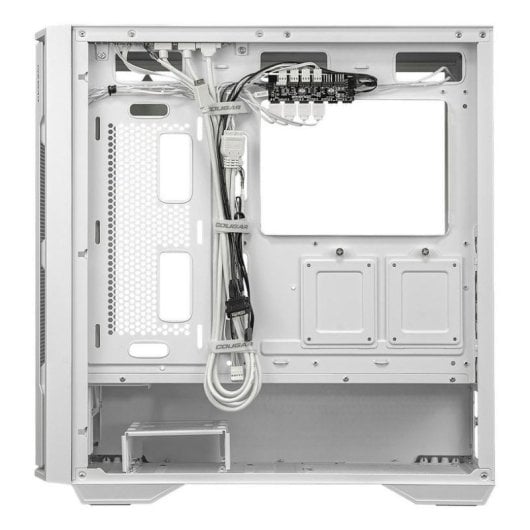 Boîtier Cougar CGR-5C78W-RGB Uniface RGB Midi Tower Blanc verre trempé USB-C RGB Gaming