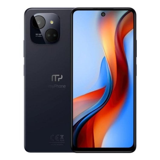 myPhone N23 Plus 8GB 256GB 6.78" IPS 120Hz 5G Dual SIM Câmara Tripla 50MP NFC IP44 Android 14 Preto