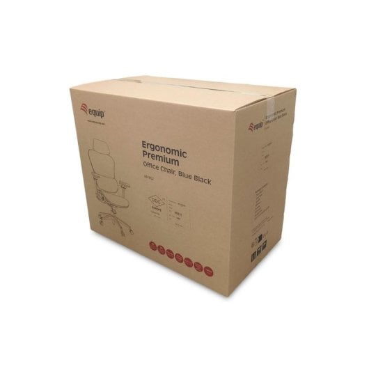 Bürostuhl Equip 651051 Ergonomisch Mesh Schwarz 3D-Armlehnen