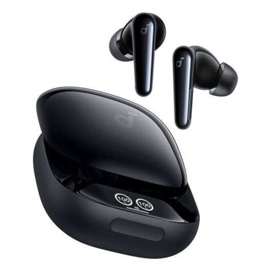 Auriculares Soundcore Liberty 4 Pro sans fil Bluetooth avec Annulation de Bruit, Sport, Noir
