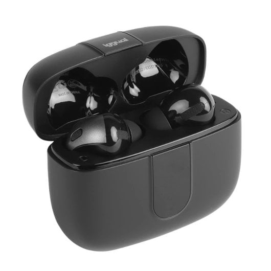 Auriculares iggual True Sound In-Ear Inalámbricos Bluetooth TWS llamadas música IP44 Negro
