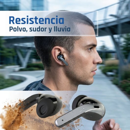 Auriculares iggual True Sound In-Ear Inalámbricos Bluetooth TWS llamadas música IP44 Negro