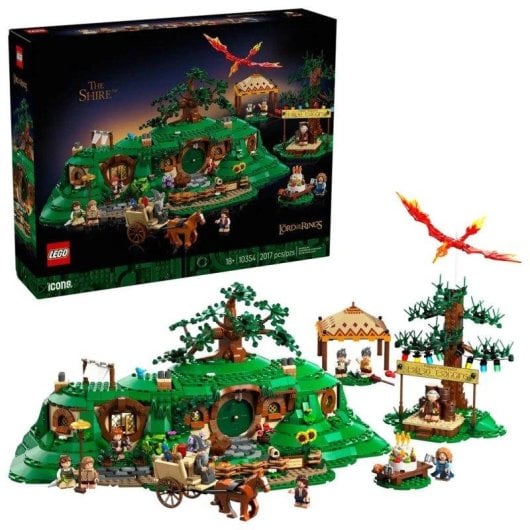 LEGO Icons Le Seigneur des Anneaux La Comté 10354 2017 pièces