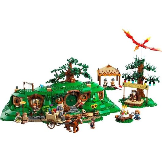 LEGO Icons Le Seigneur des Anneaux La Comté 10354 2017 pièces