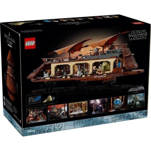 LEGO Star Wars Barcaza De Vela De Jabba 75397 3943 pièces