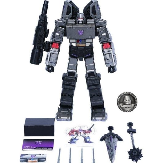 Robot Transformers Robosen Megatron G1 Flagship Robosen luces LED voz programación avanzada