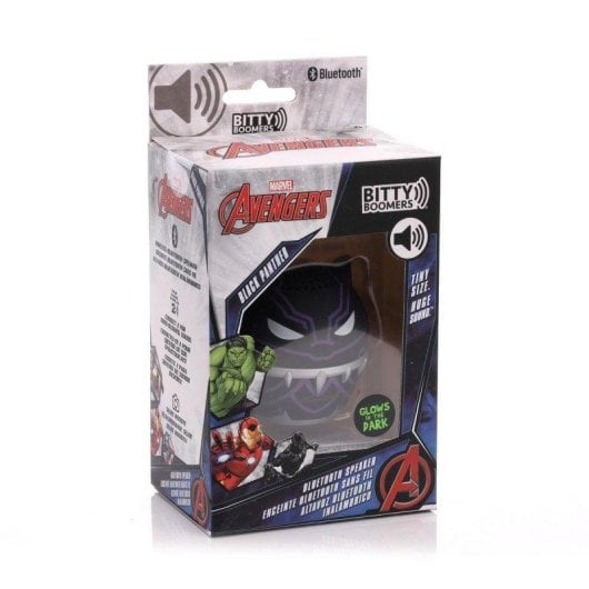 Haut-parleurs Lexibook Mini Bluetooth stéréo ultra-compacts design Marvel