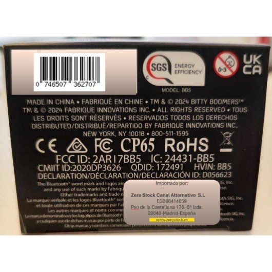 Altavoces Lexibook Portátiles Bluetooth Extra compactos con sonido potente y correa