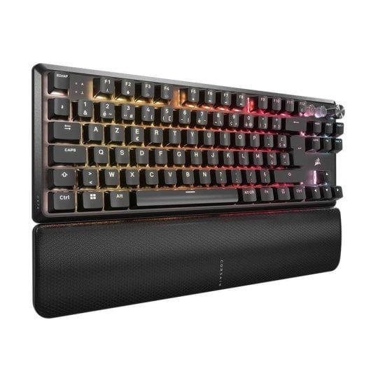 Teclado Corsair K70 PRO TKL mecánico Layout FR RGB magnético