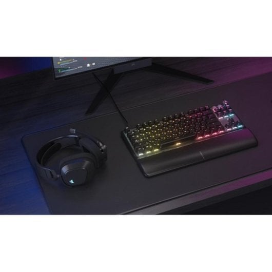 Teclado Corsair K70 PRO TKL mecánico Layout FR RGB magnético