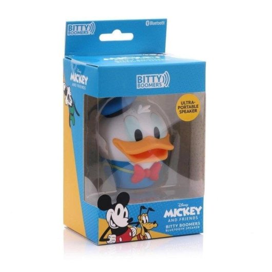 Altavoces Bitty Boomers Mini Bluetooth portátil 5cm sonido estéreo y correa