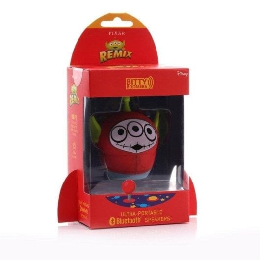 Altavoces Bitty Boomers Mini Bluetooth 3W diseño Toy Story Alien portátiles