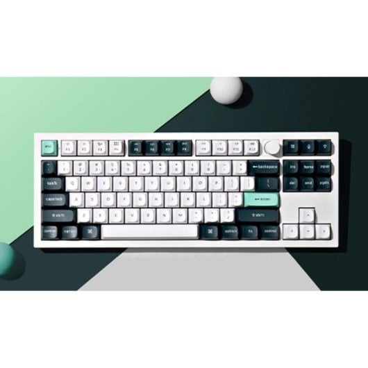 Teclado Keychron Q3 HE mecânico Layout US sem fios RGB alumínio