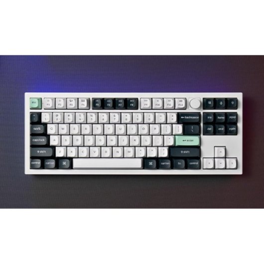 Teclado Keychron Q3 HE mecânico Layout US sem fios RGB alumínio