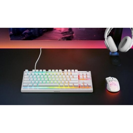 Tastiera SteelSeries Apex 3 TKL membrana Layout FR resistente magnetica silenziosa