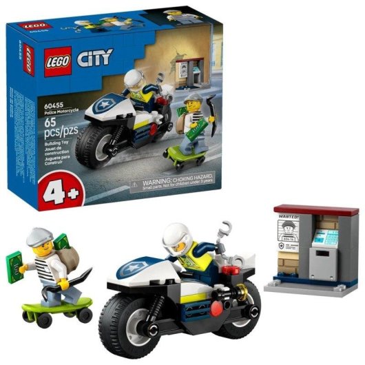 LEGO City Persecución Policia 60455 65 piezas
