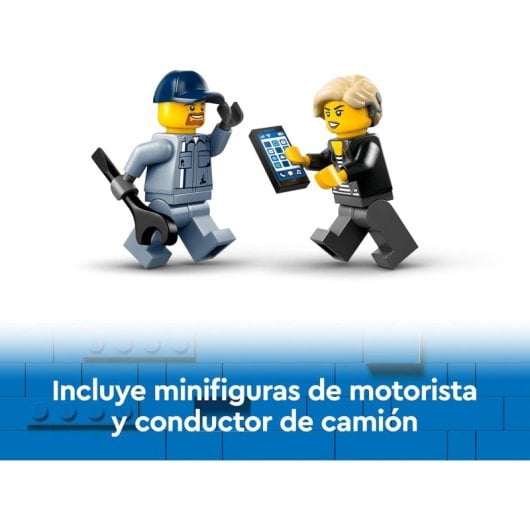 LEGO City Grua de Reparação e Carro Desportivo 60435 2 peças