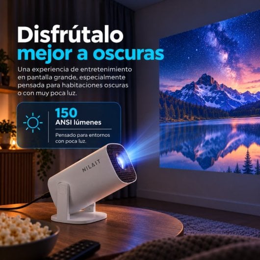 Nilait Scene Lite Proyector 150 lúmenes ANSI HD