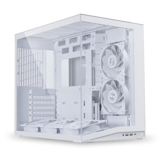 Boîtier Lian Li 011 Dynamic Mini O11D mini V2 Flow Blanc ATX Verre trempé