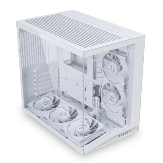 Boîtier Lian Li 011 Dynamic Mini O11D mini V2 Flow Blanc ATX Verre trempé